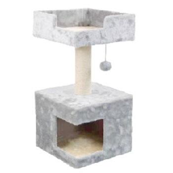 Sisal Scratching Post With Cat House